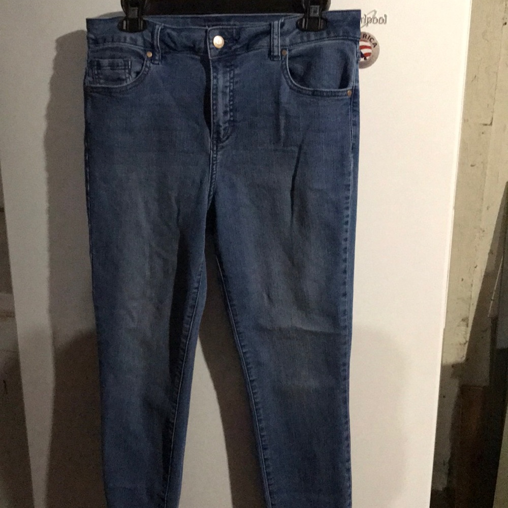 2 pair gently worn jeans
